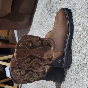 Wolverine EPX Size 11.5 Brown Leather Square Composite Toe